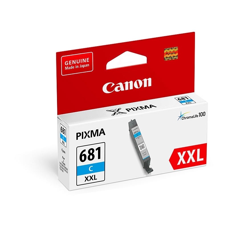 Canon CLI681XXL Cyan Ink Cart Canon — view 3
