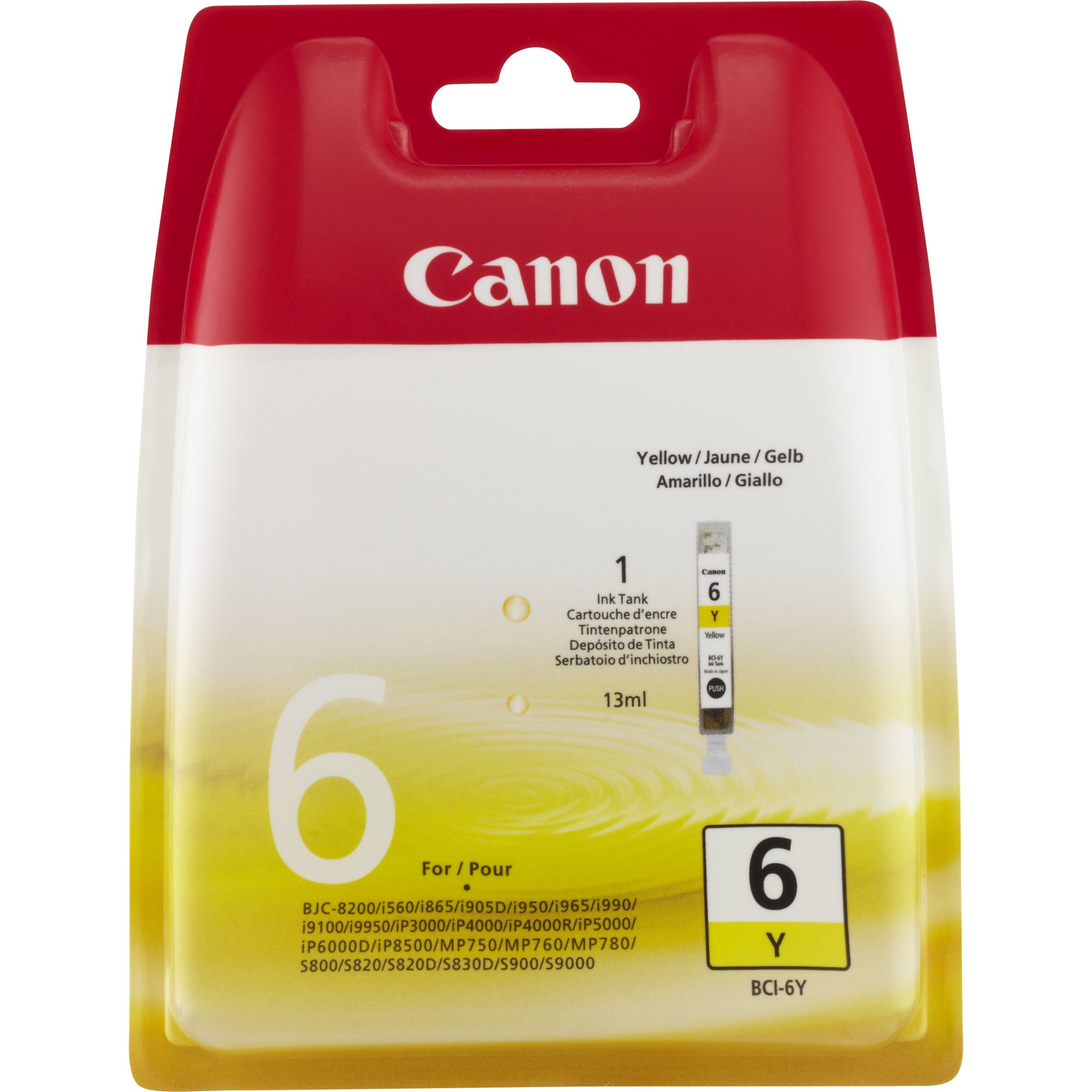 Canon BCI6Y Yellow Ink Tank Canon — view 2
