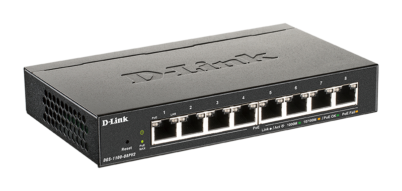 D-LINKDGS-1100-08P PoE Switch D-Link — view 5