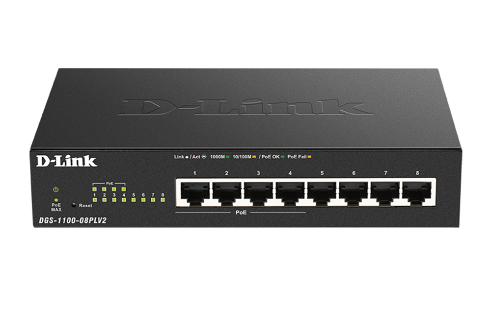 D-LINK 8-Port Managed Switch D-Link — view 2