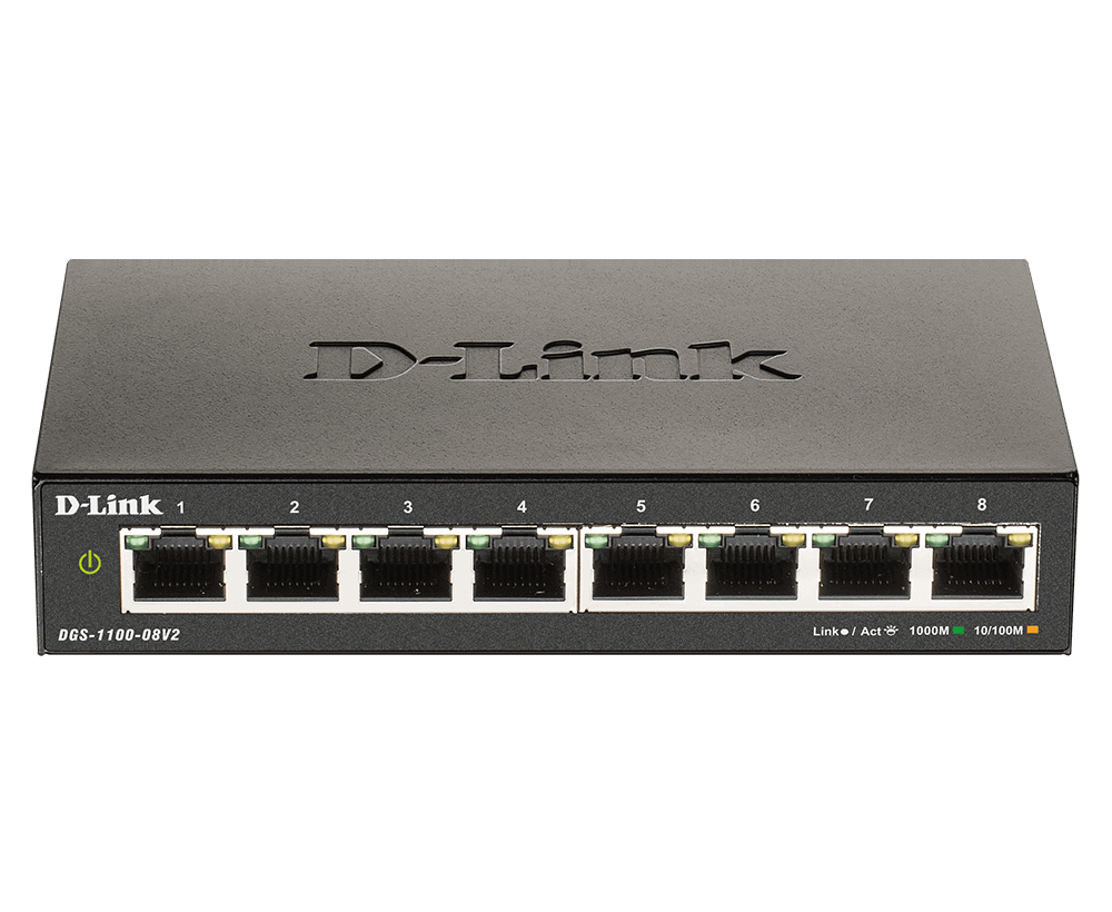 D-LINK DGS-1100-08V2 Switch D-Link — view 2