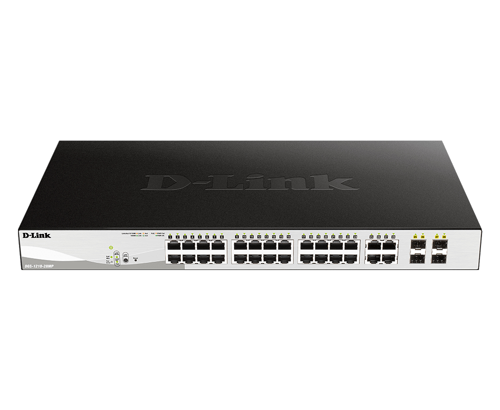 D-LINK DGS-1210-28P PoE Switch D-Link — view 2