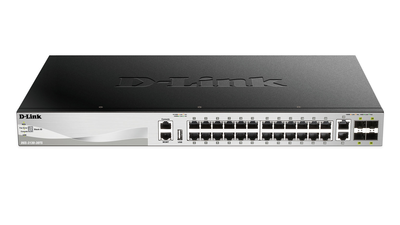 D-LINK DGS-3130-30TS Gb Switch D-Link — view 3