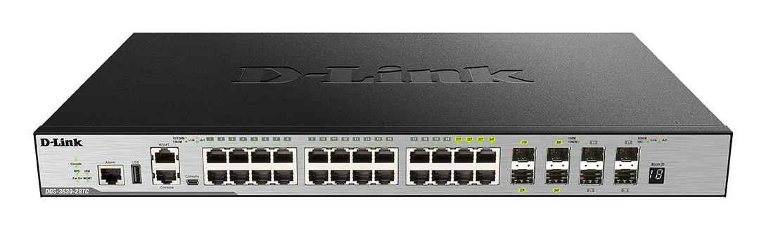 D-Link DGS-3630-28TC Switch D-Link — view 3