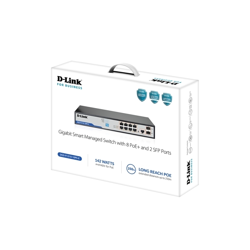 D-Link DGS-F1210-10PS-E Switch D-Link — view 3