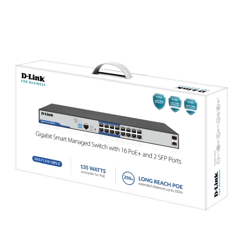 D-Link DGS-F1210-18PS-E Switch D-Link — view 3