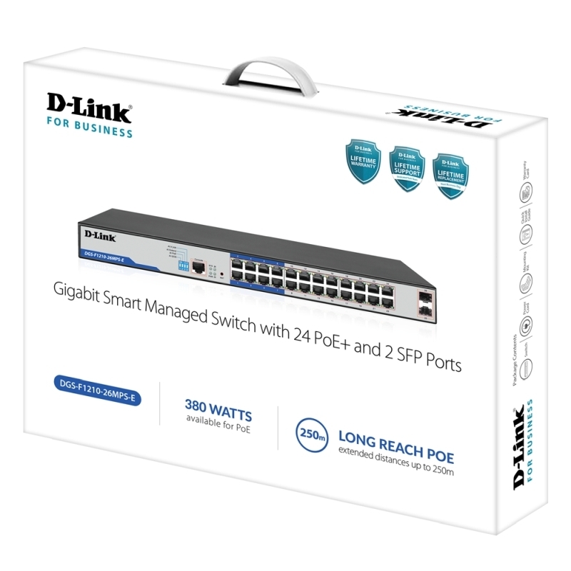 D-Link DGS-F1210-26MPS-E Switc D-Link — view 3