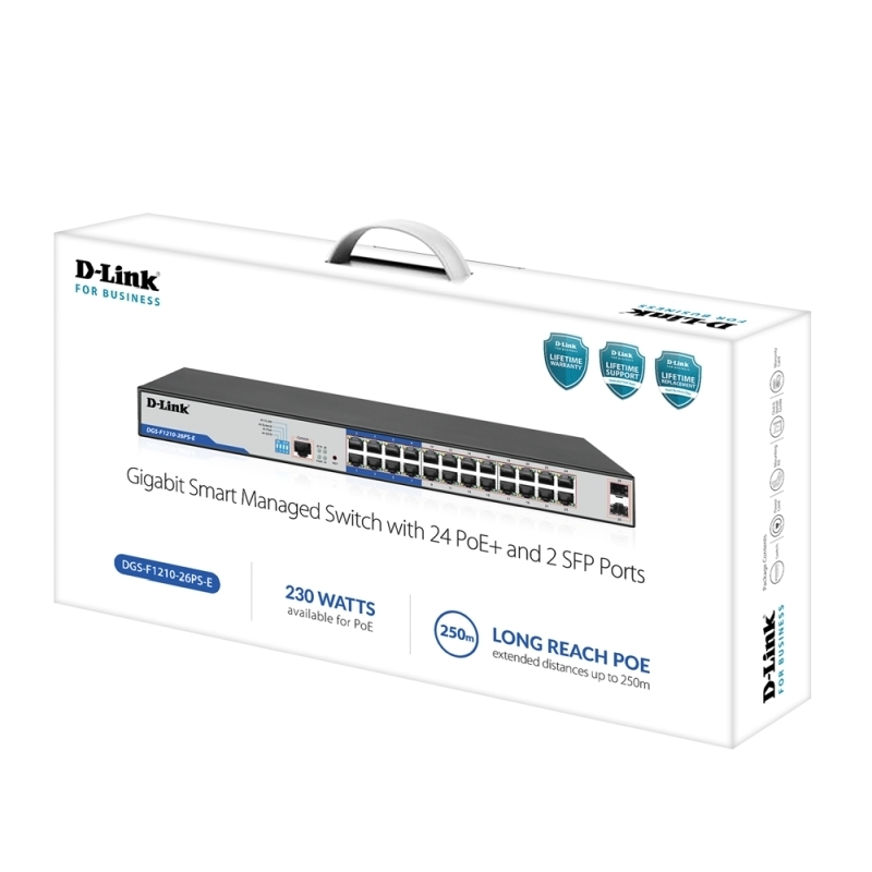 D-Link DGS-F1210-26PS-E Switch D-Link — view 3
