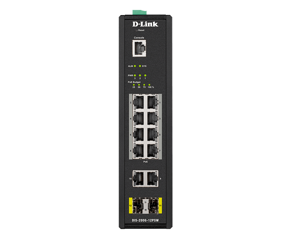 D-LINK DIS-200G-12PSW Switch D-Link — view 2