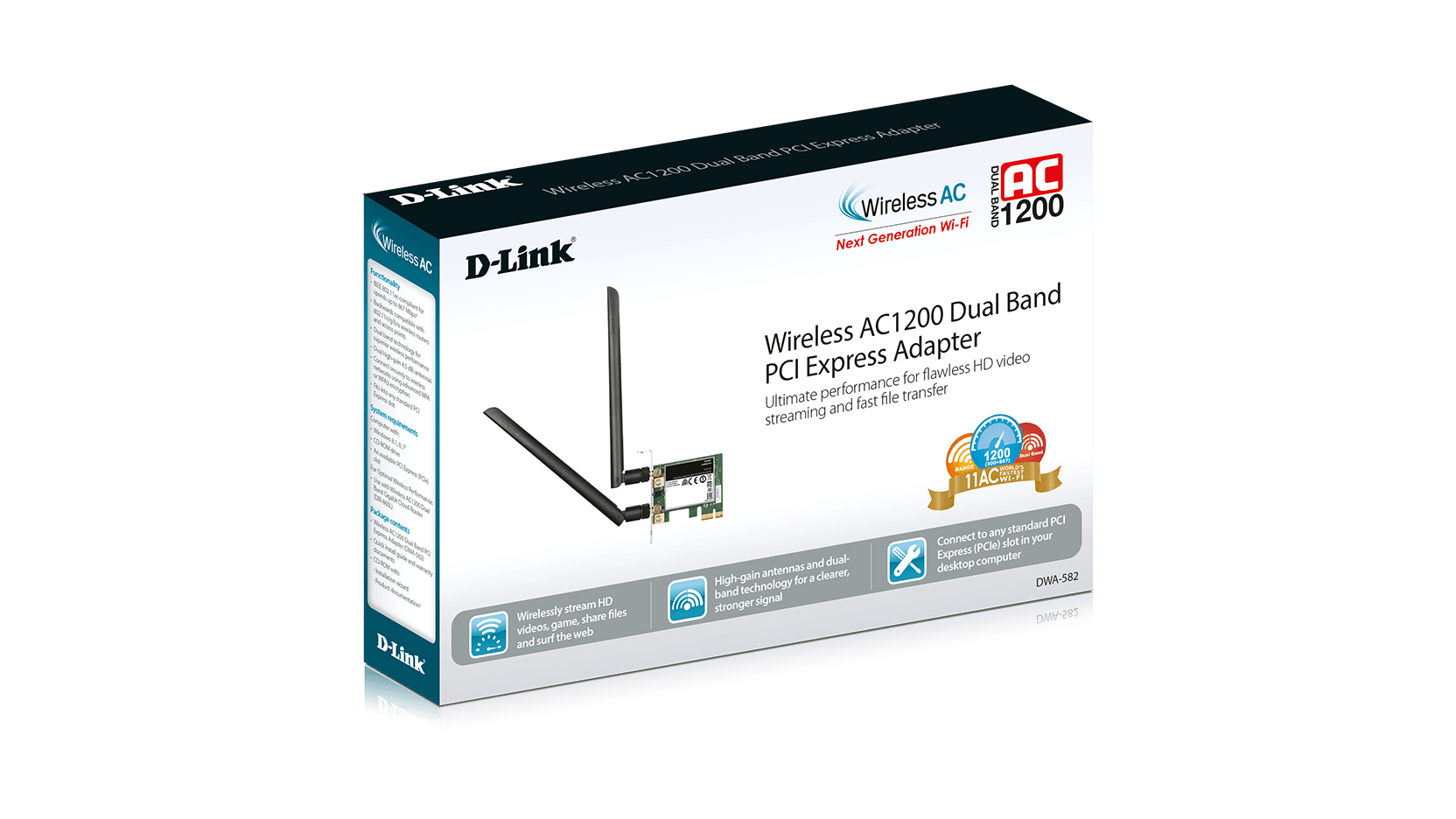 D-LINK DWA-582 Adapter D-Link — view 4