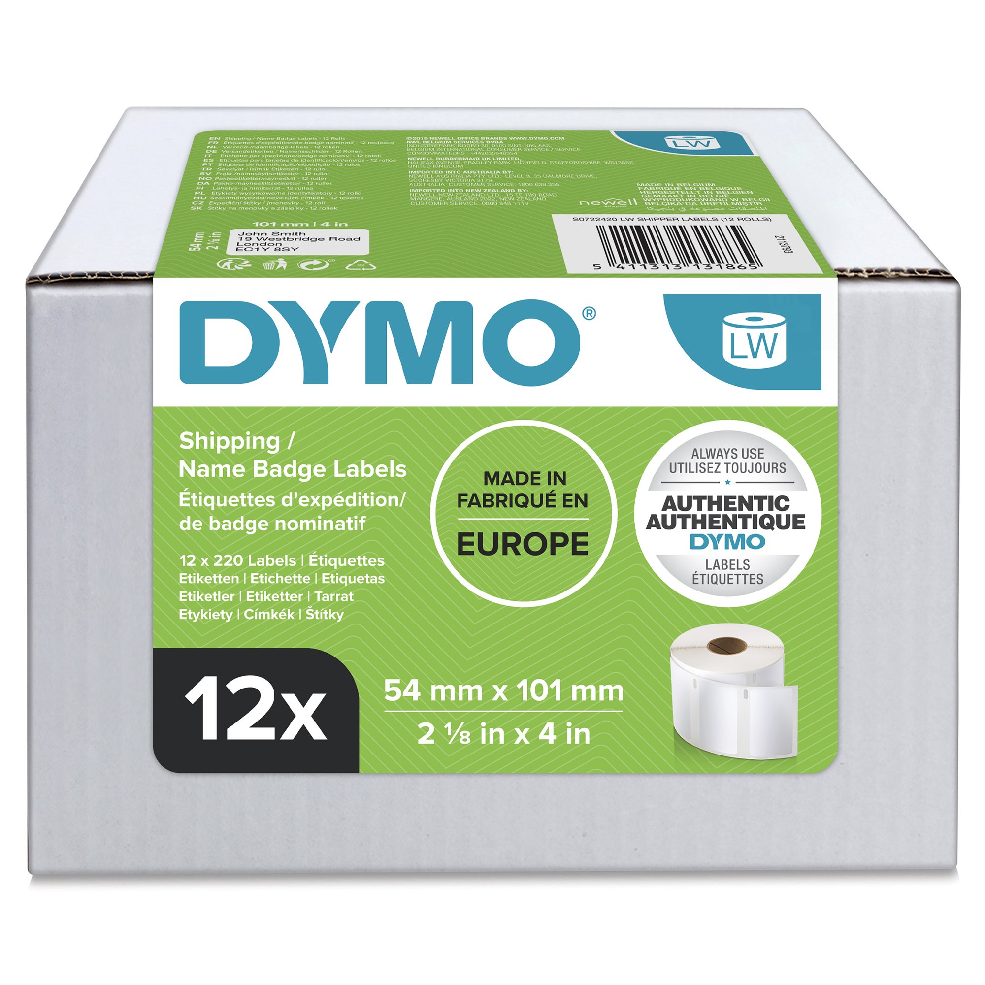 Dymo LW Ship Label Bulk 12Roll Dymo — view 2