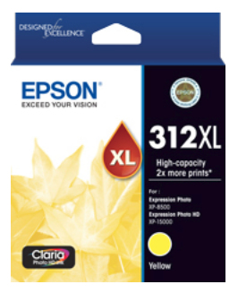 Epson 312 HY Yellow Ink Cart Epson — view 2