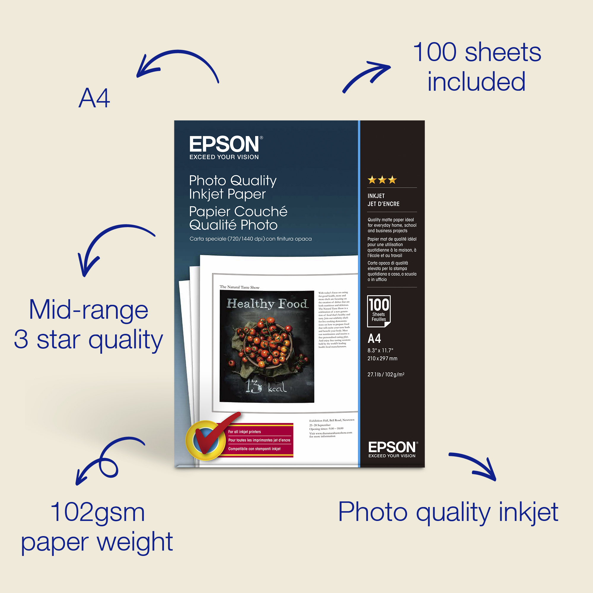 Epson S041061/41786 PhotoPaper Epson — view 2