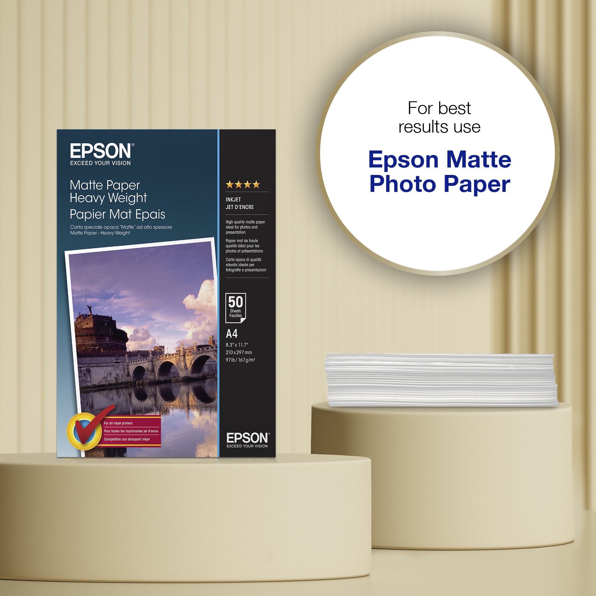 Epson Matte H/W A4  C13S041256 Epson — view 6