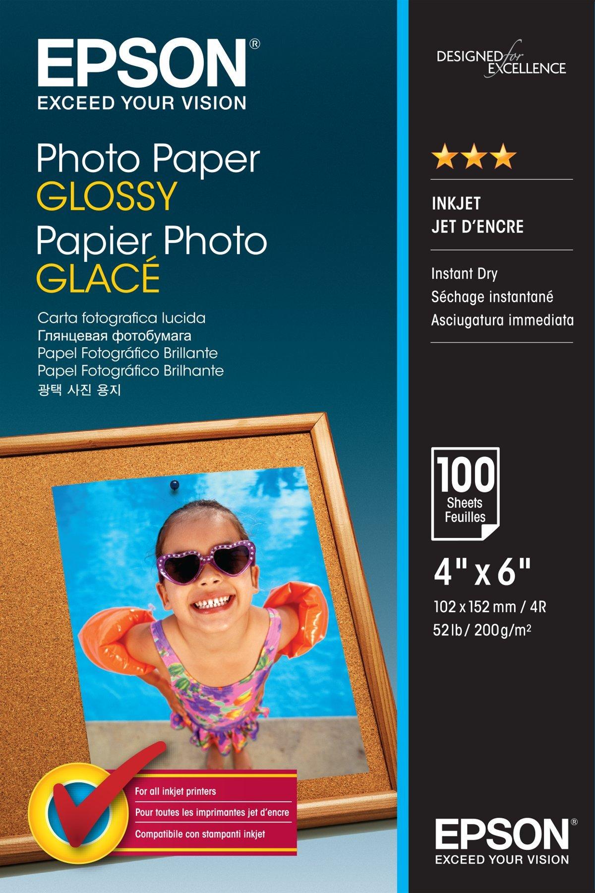Epson 42548 Glossy P/Paper 4x6 Epson — view 1
