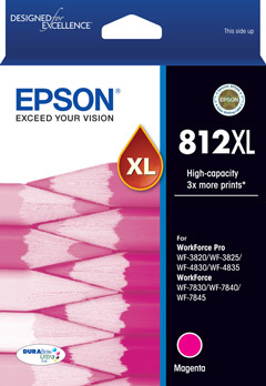 Epson 812XL Magenta Ink Cart Epson — view 2