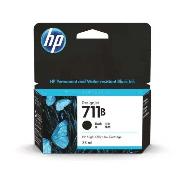 HP 711 38ml Blk InkCart 3WX00A HP — view 2