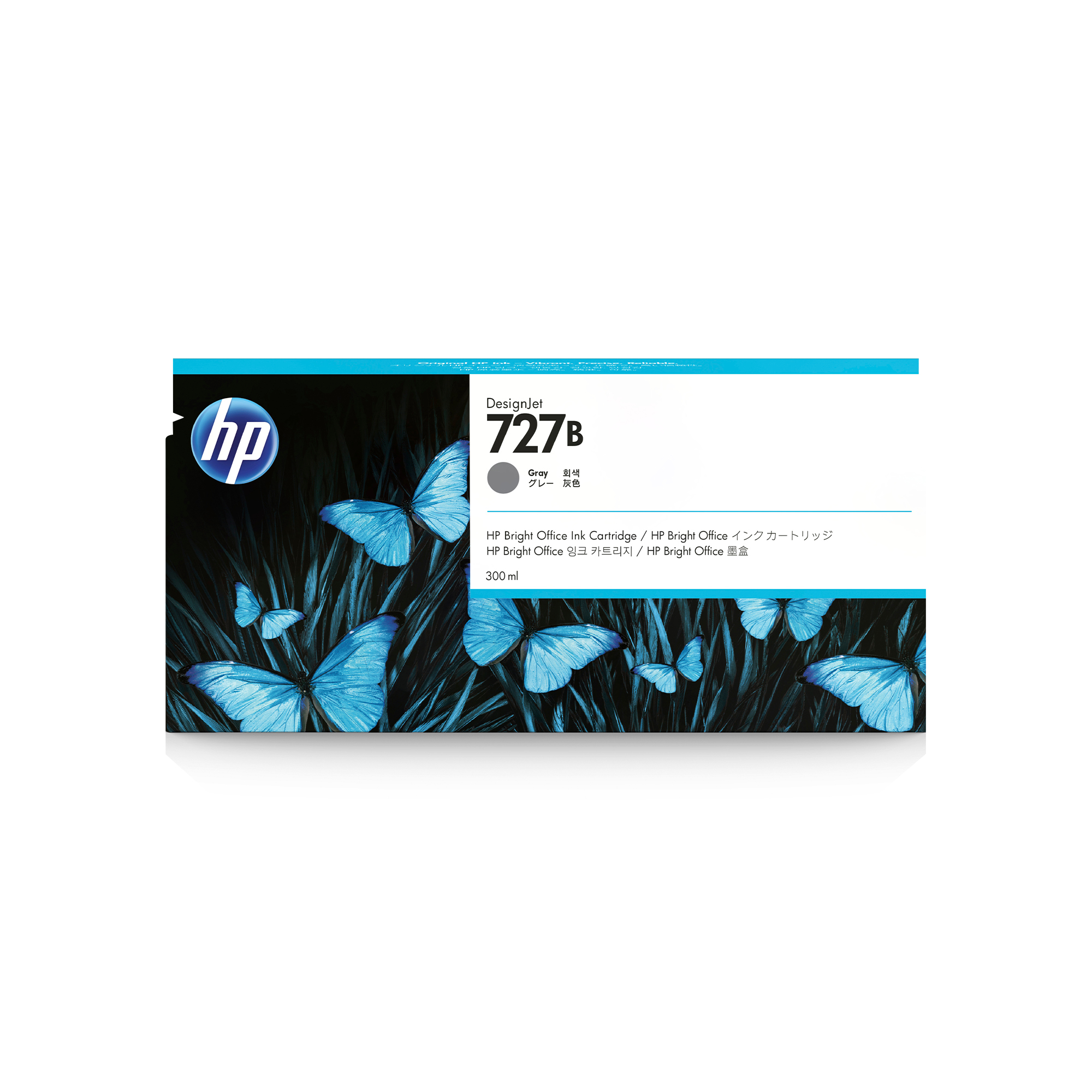 HP 727 300ml Gray Ink 3WX21A HP — view 2