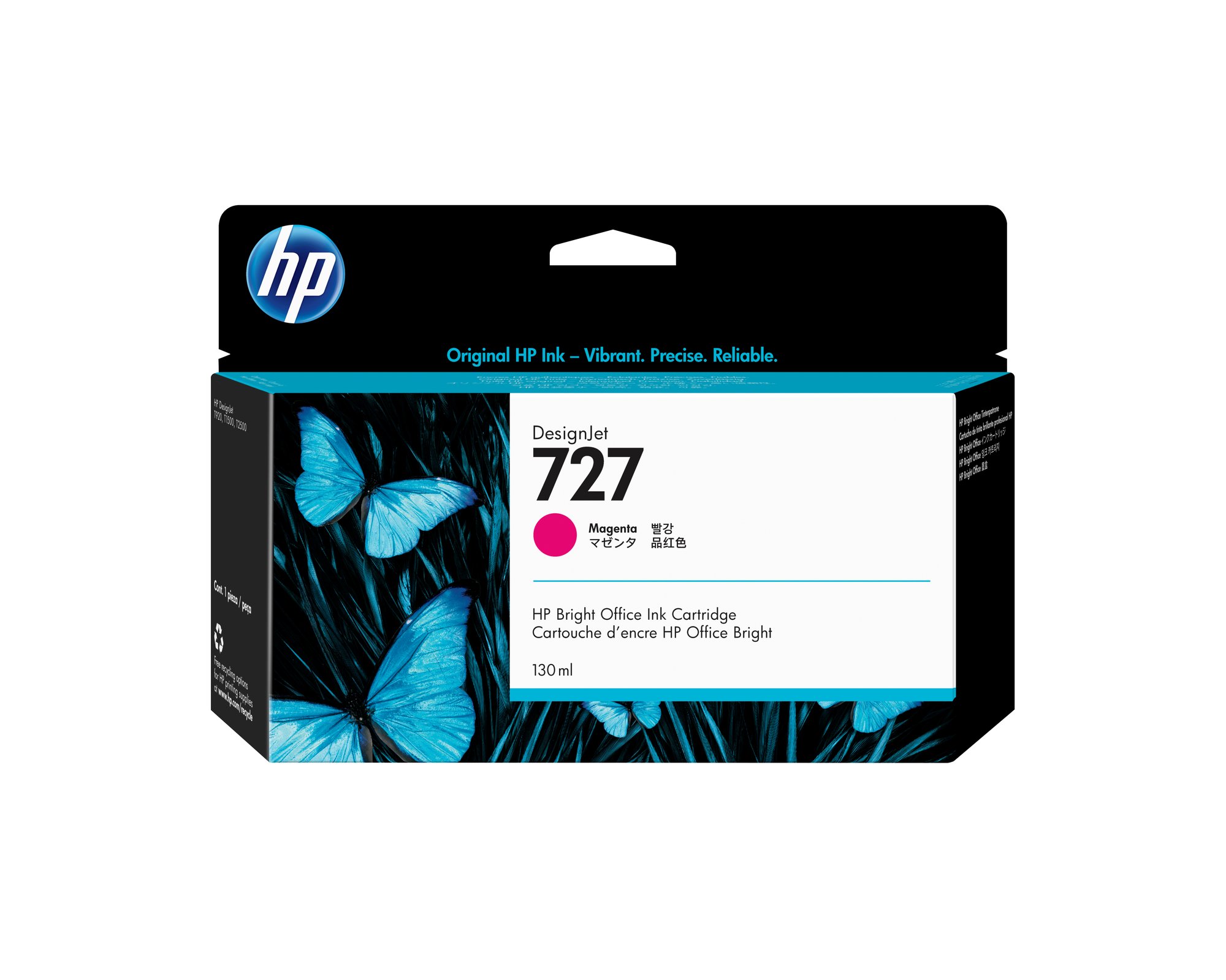 HP #727 130ml Mag Ink B3P20A HP — view 2