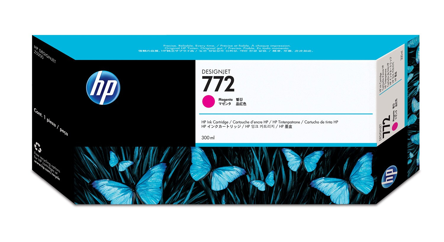HP #772 300ml Mag Ink CN629A HP — view 2