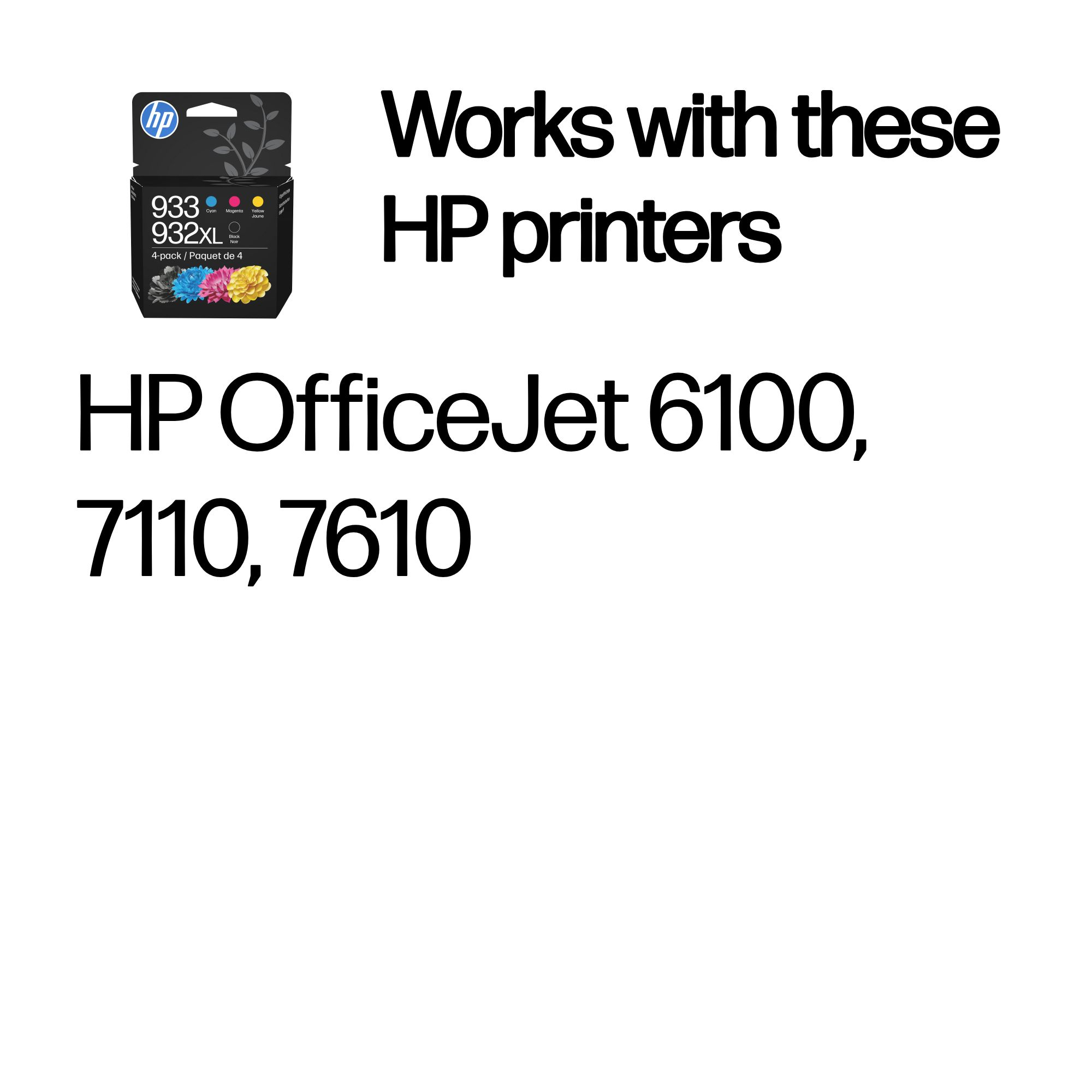 HP 932XL/933XL CMYK T0A80AA HP — view 3