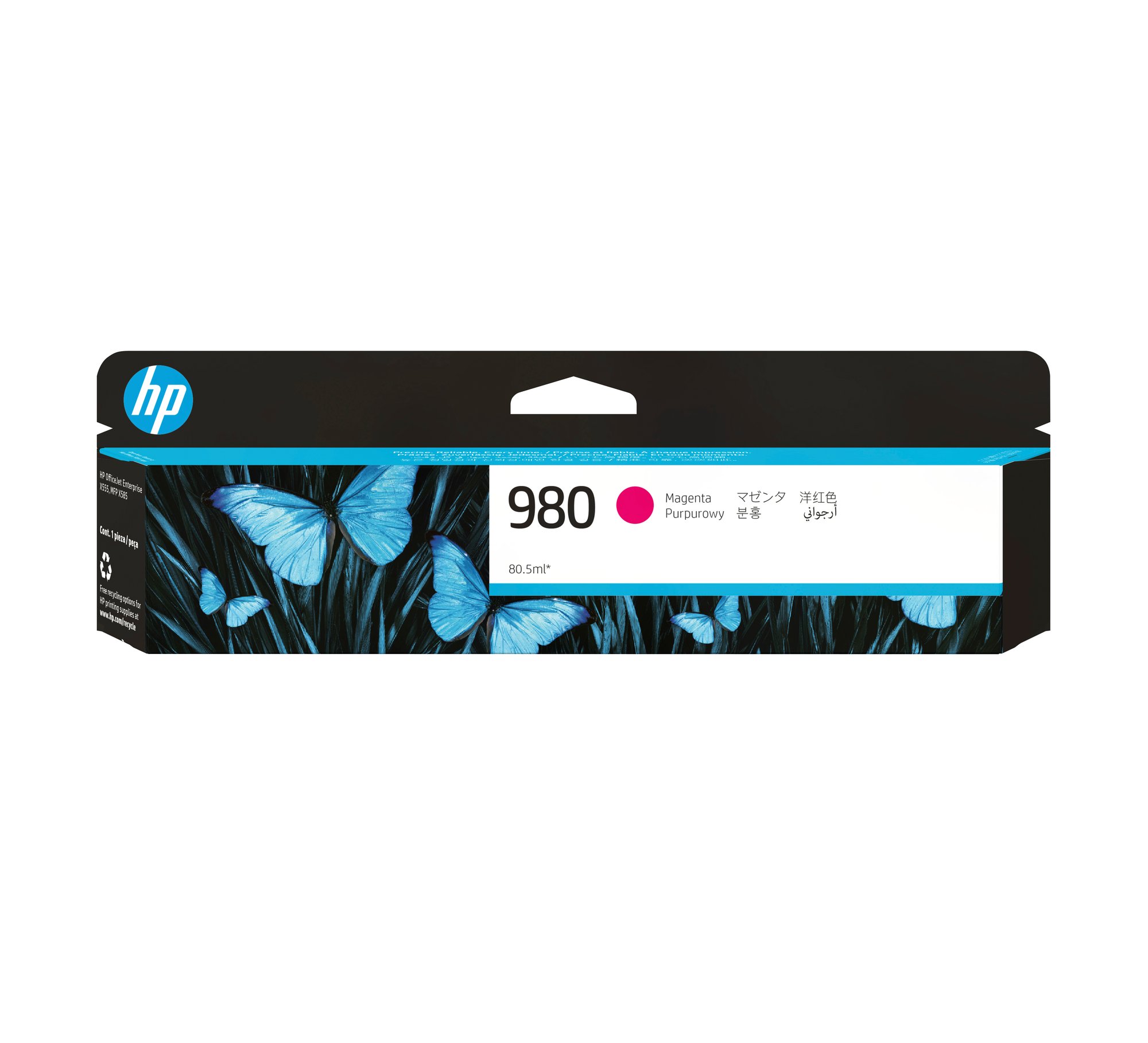 HP #980 Mag Ink Cart D8J08A HP — view 2