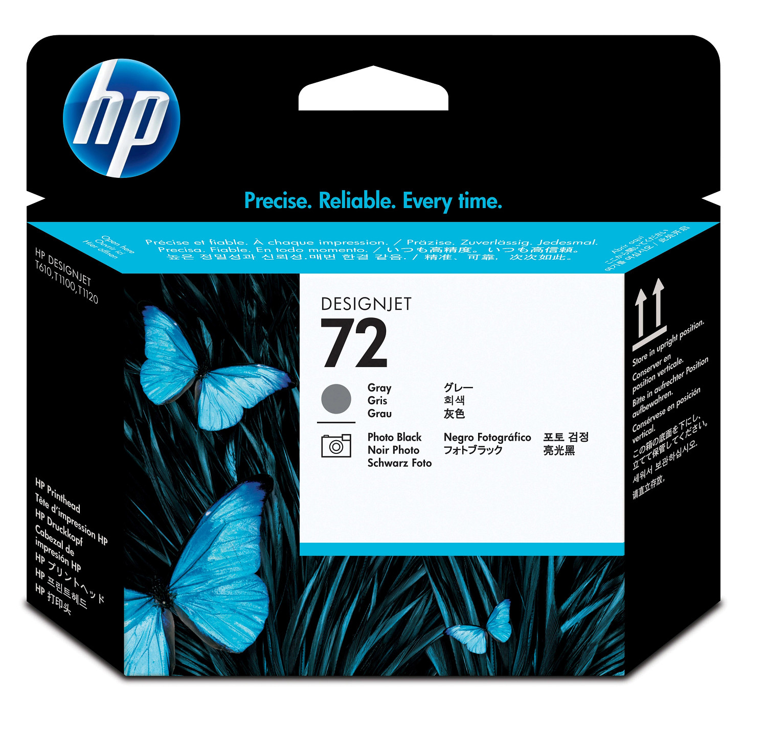 HP #72 P/BK Grey P/head C9380A HP — view 2