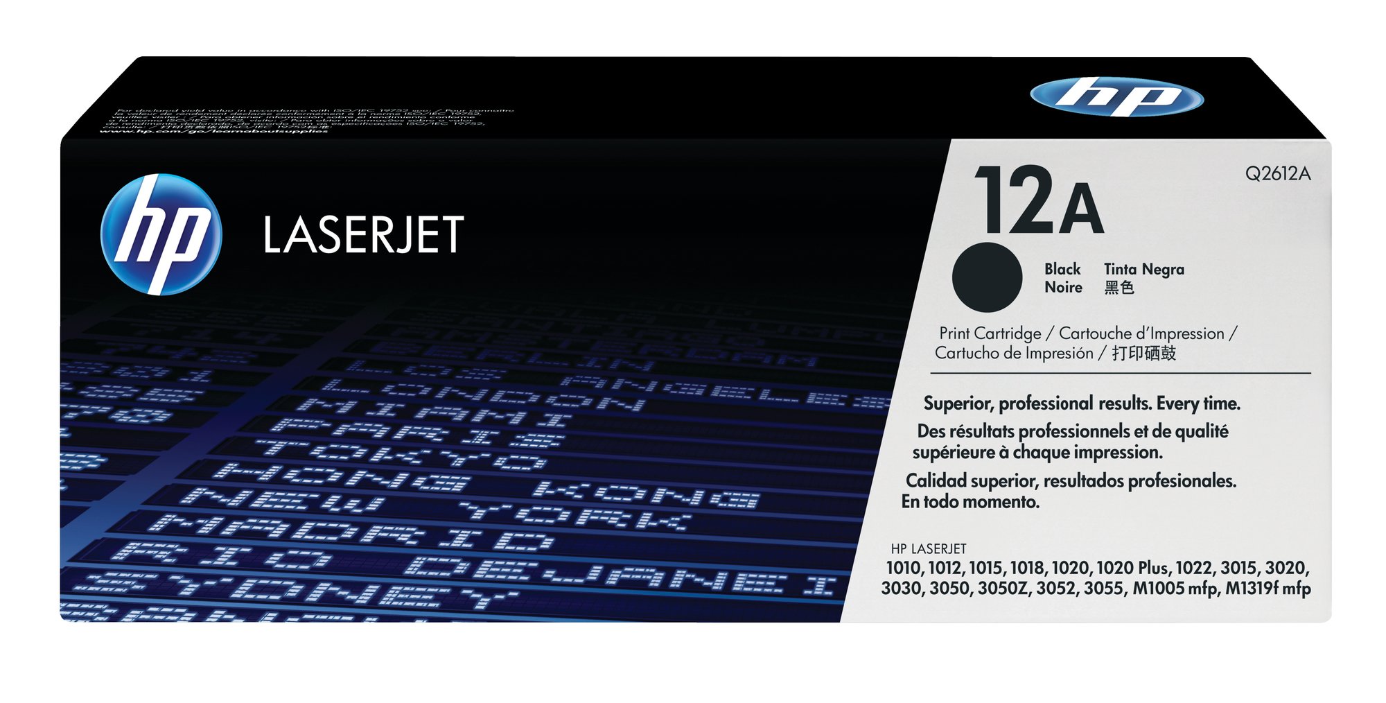 HP #12A Black Toner Q2612A HP — view 2