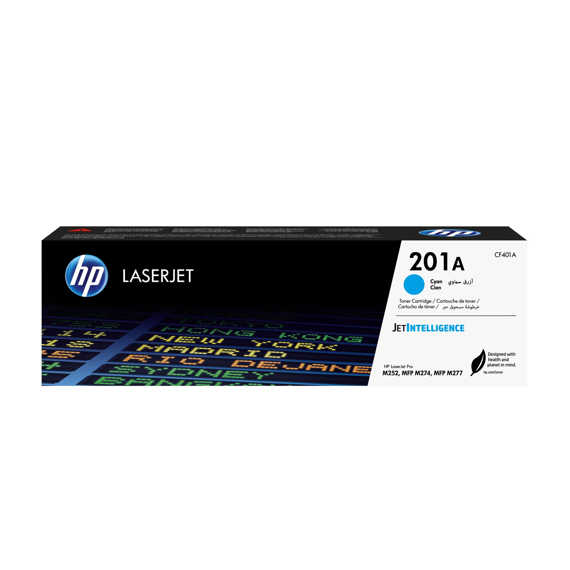 HP #201A Cyan Toner CF401A HP — view 2