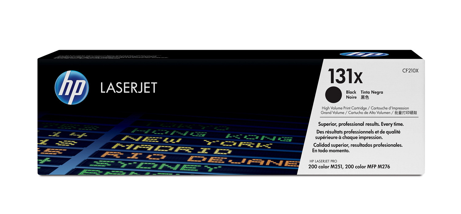 HP #131X Black Toner CF210X HP — view 2