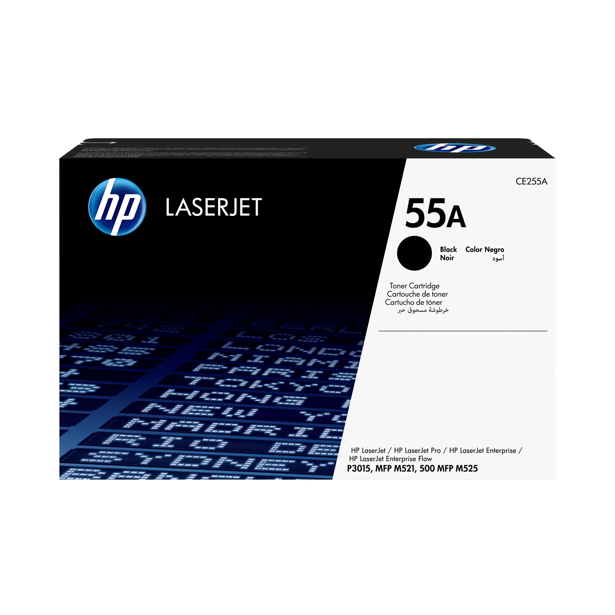 HP #55A Black Toner CE255A HP — view 2