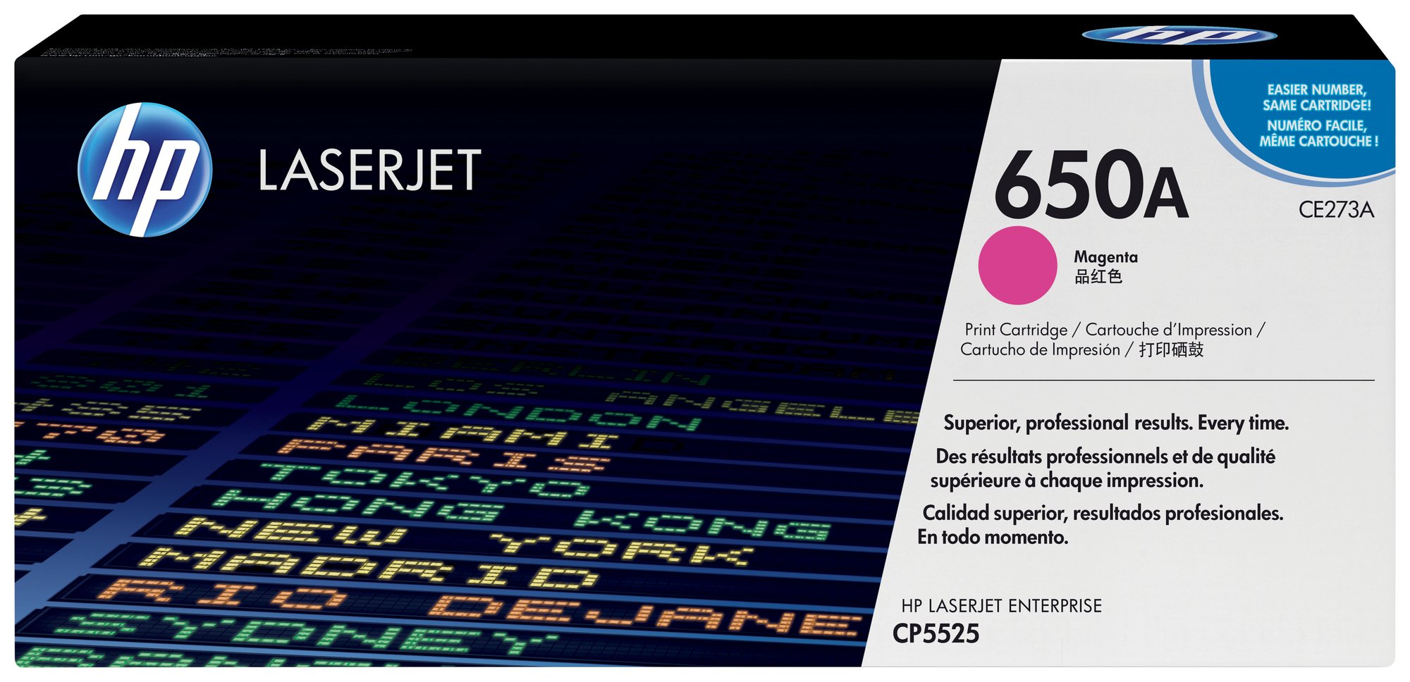 HP #650A Magenta Toner CE273A HP — view 2