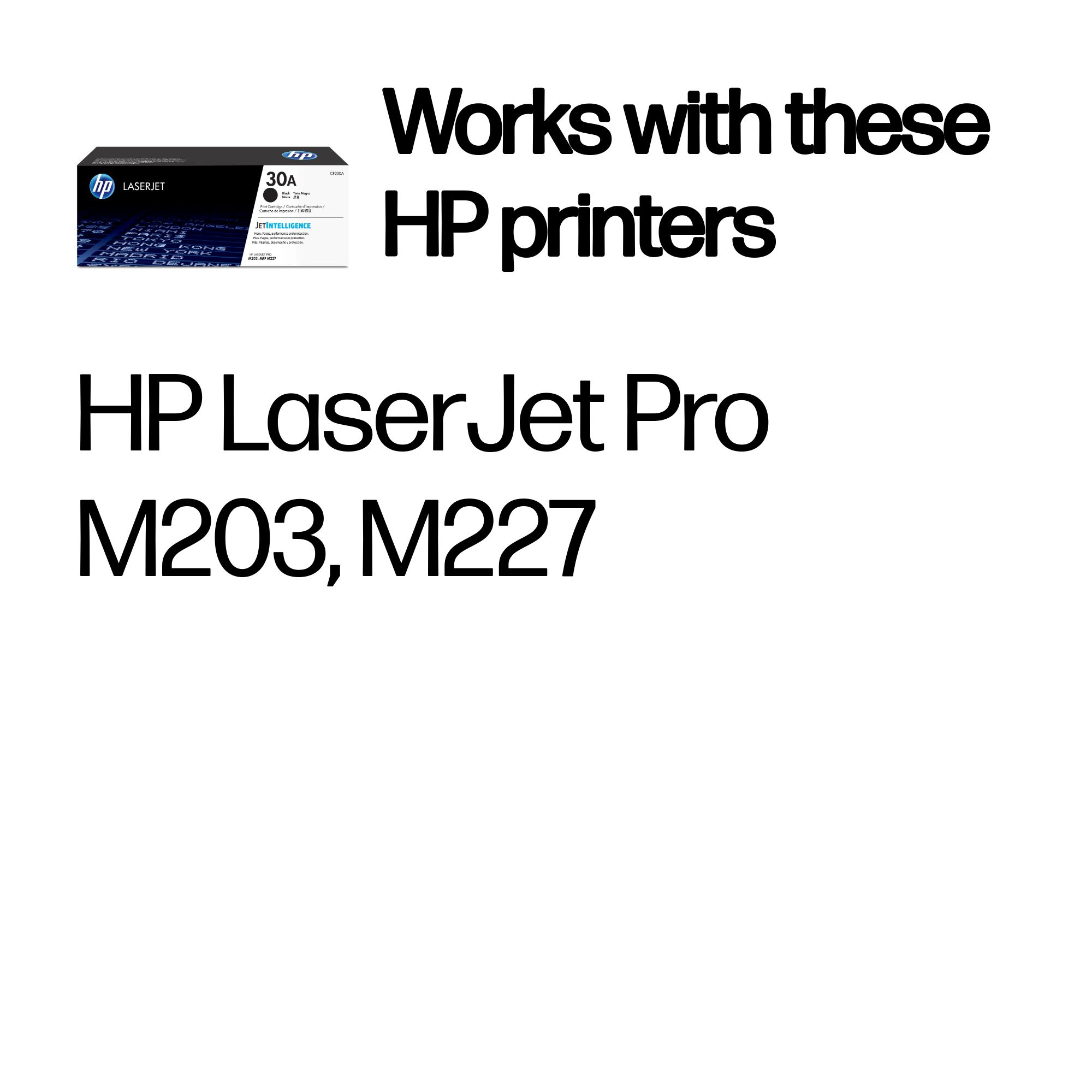 HP #30A Black Toner CF230A HP — view 3