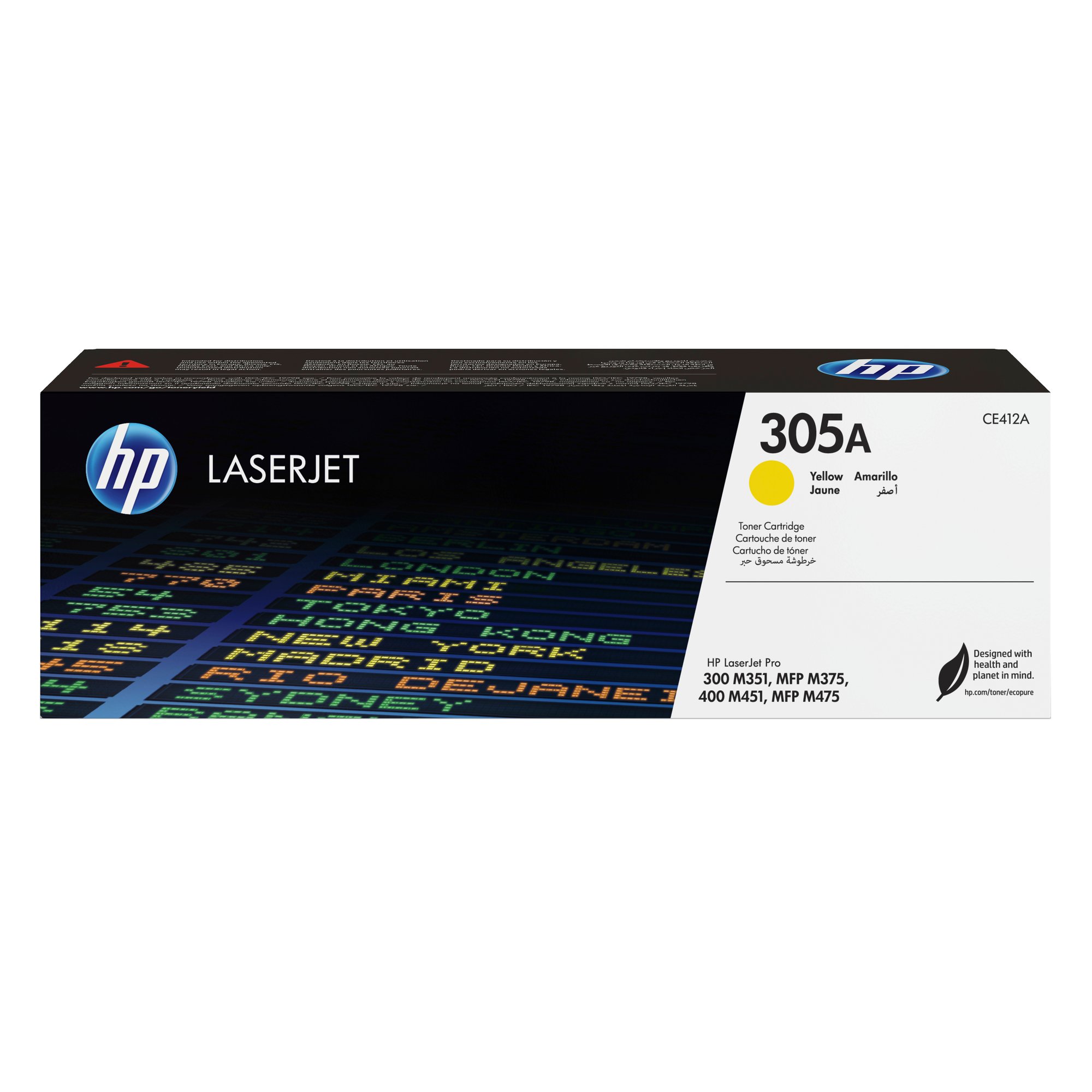 HP #305 Yellow Toner CE412A HP — view 2
