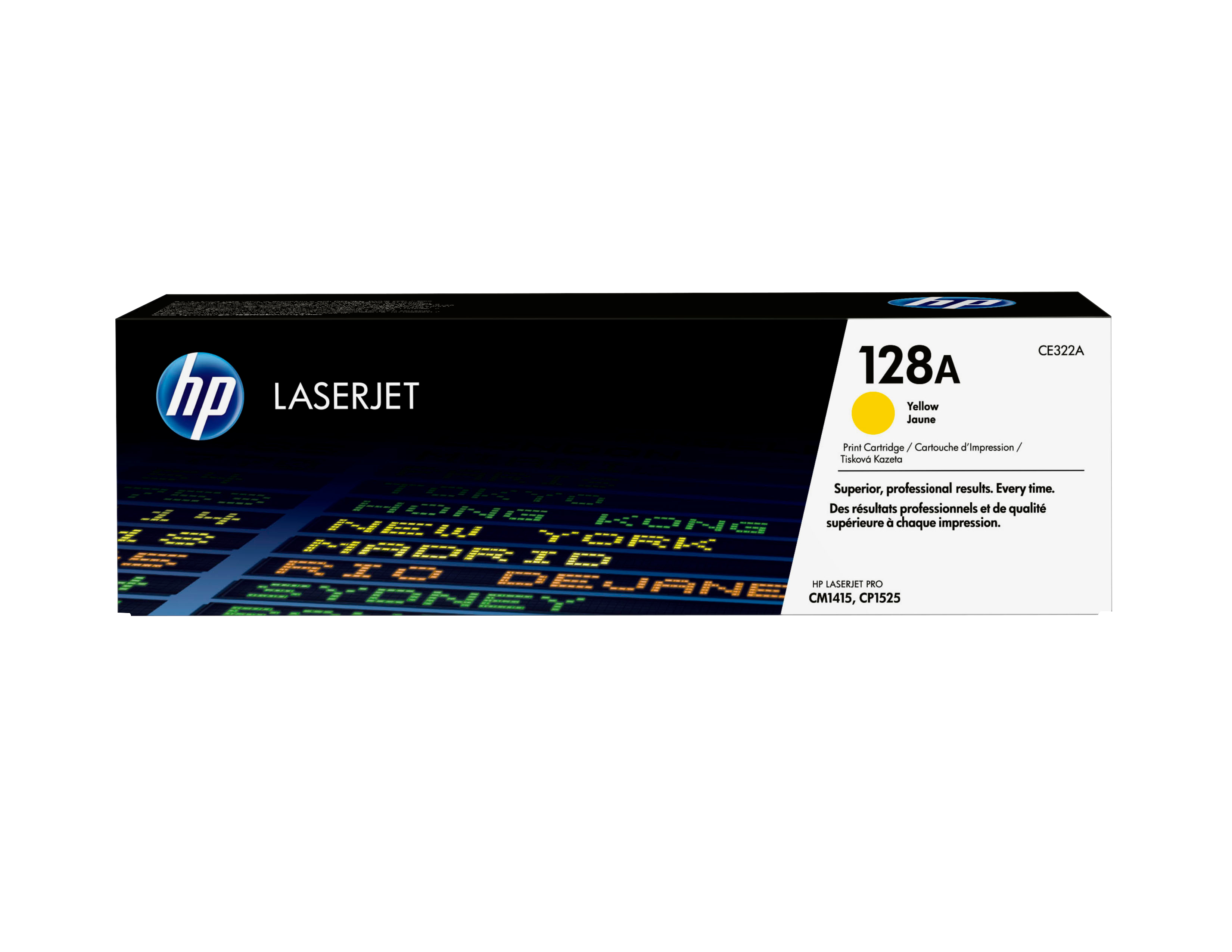 HP #128A Yellow Toner CE322A HP — view 2