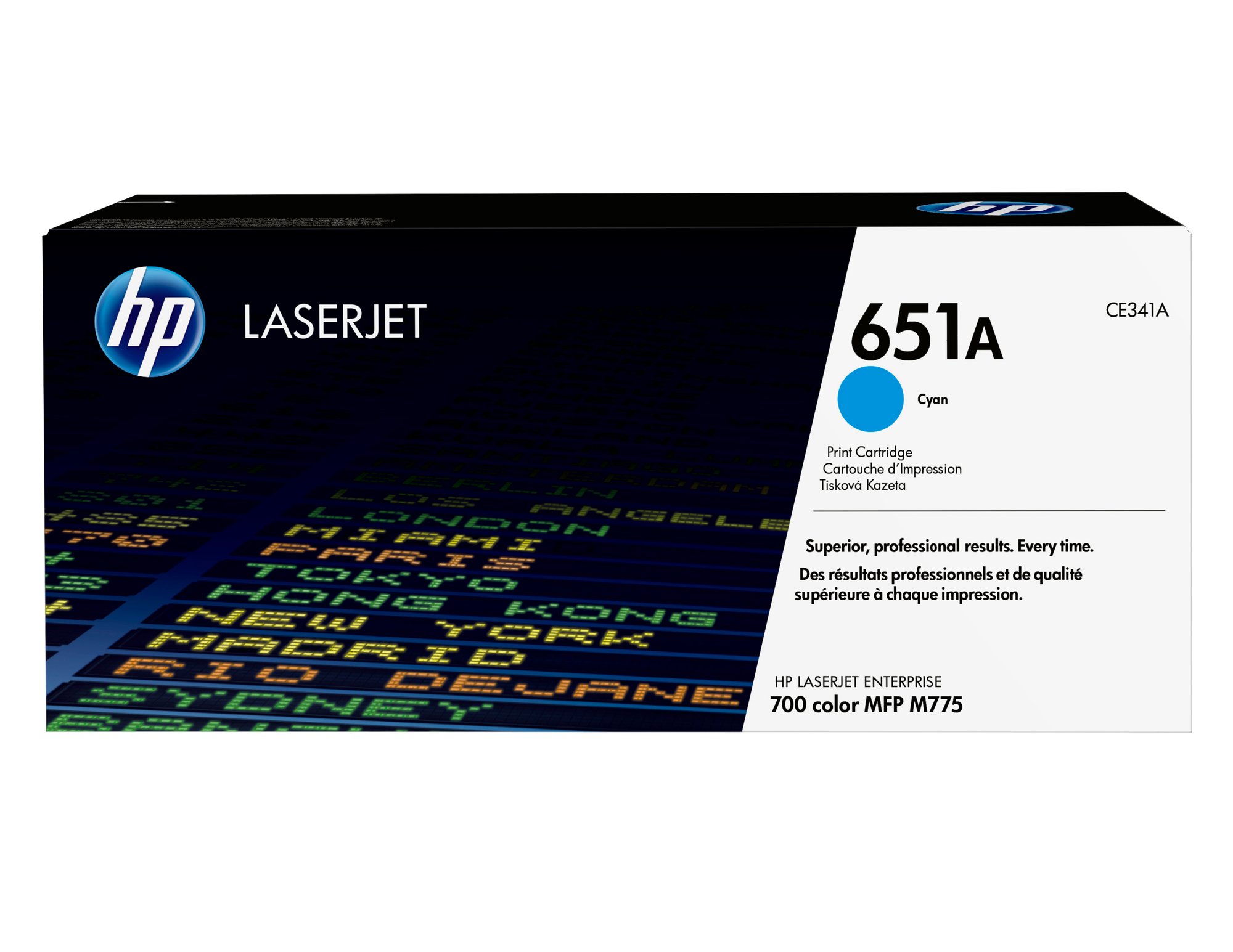 HP #651A Cyan Toner CE341A HP — view 2