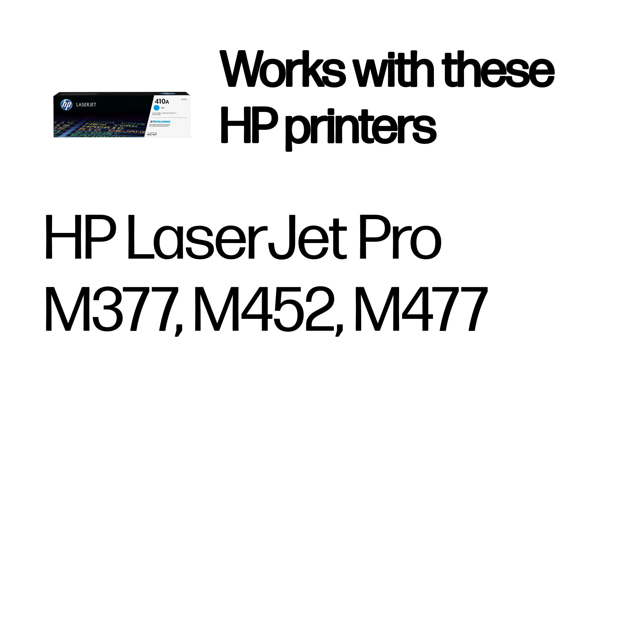 HP #410A Cyan Toner CF411A HP — view 3