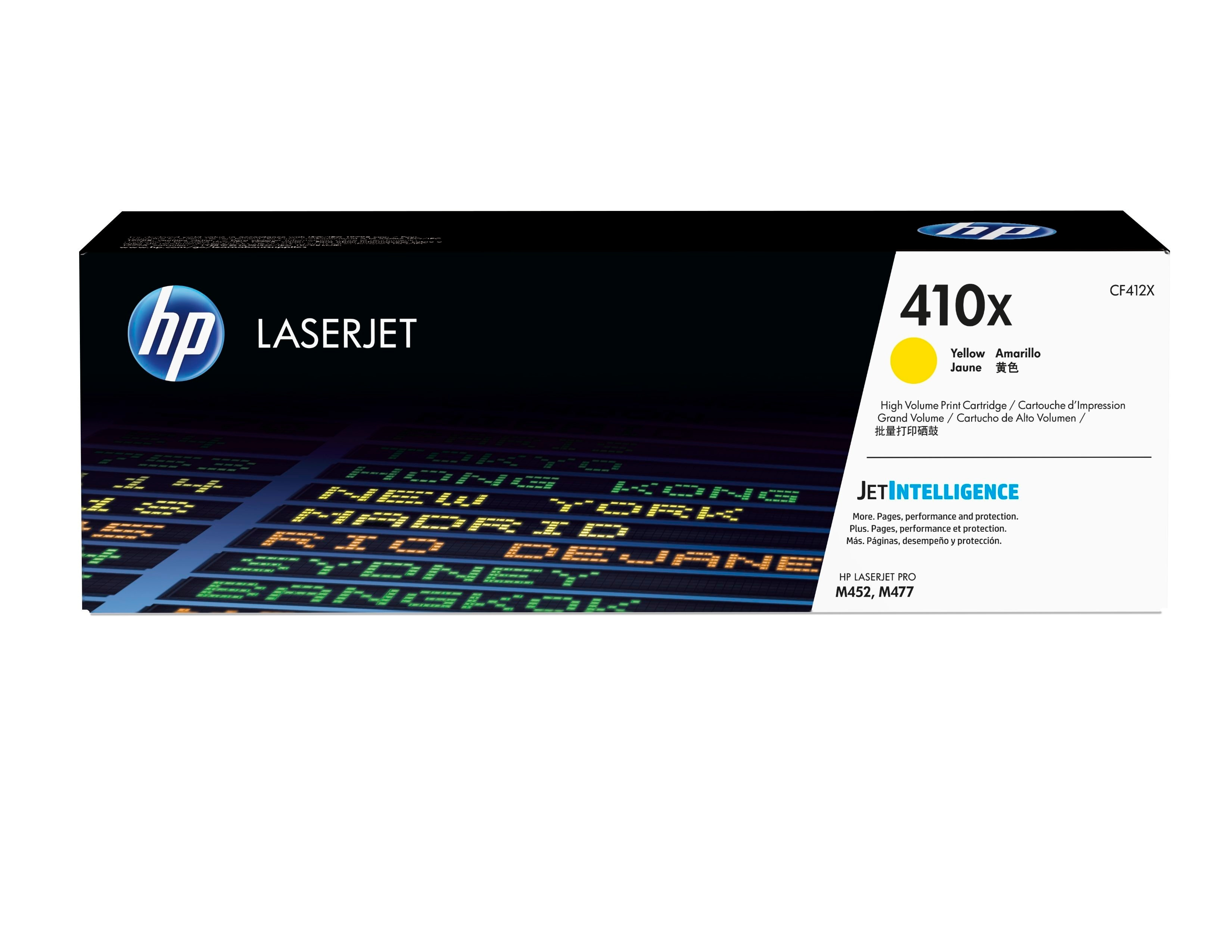 HP #410X Yell Toner CF412X HP — view 2