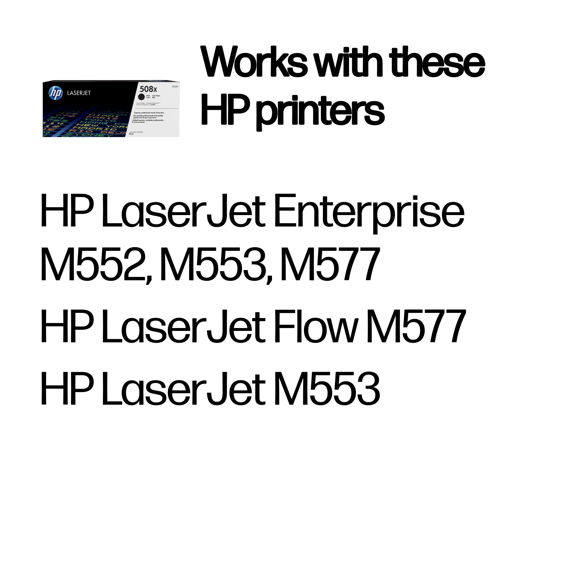 HP #508X Black Toner CF360X HP — view 3