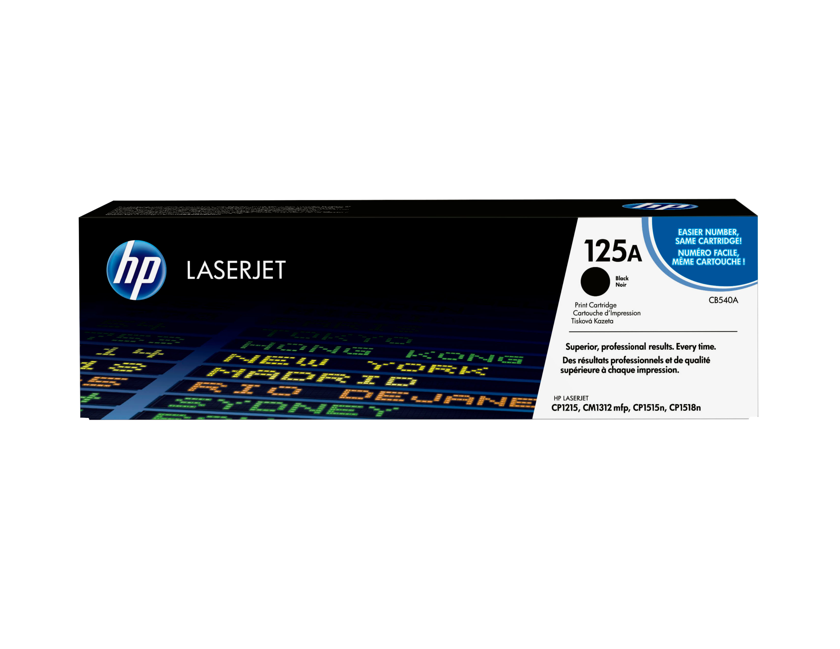 HP #125A Black Toner CB540A HP — view 2
