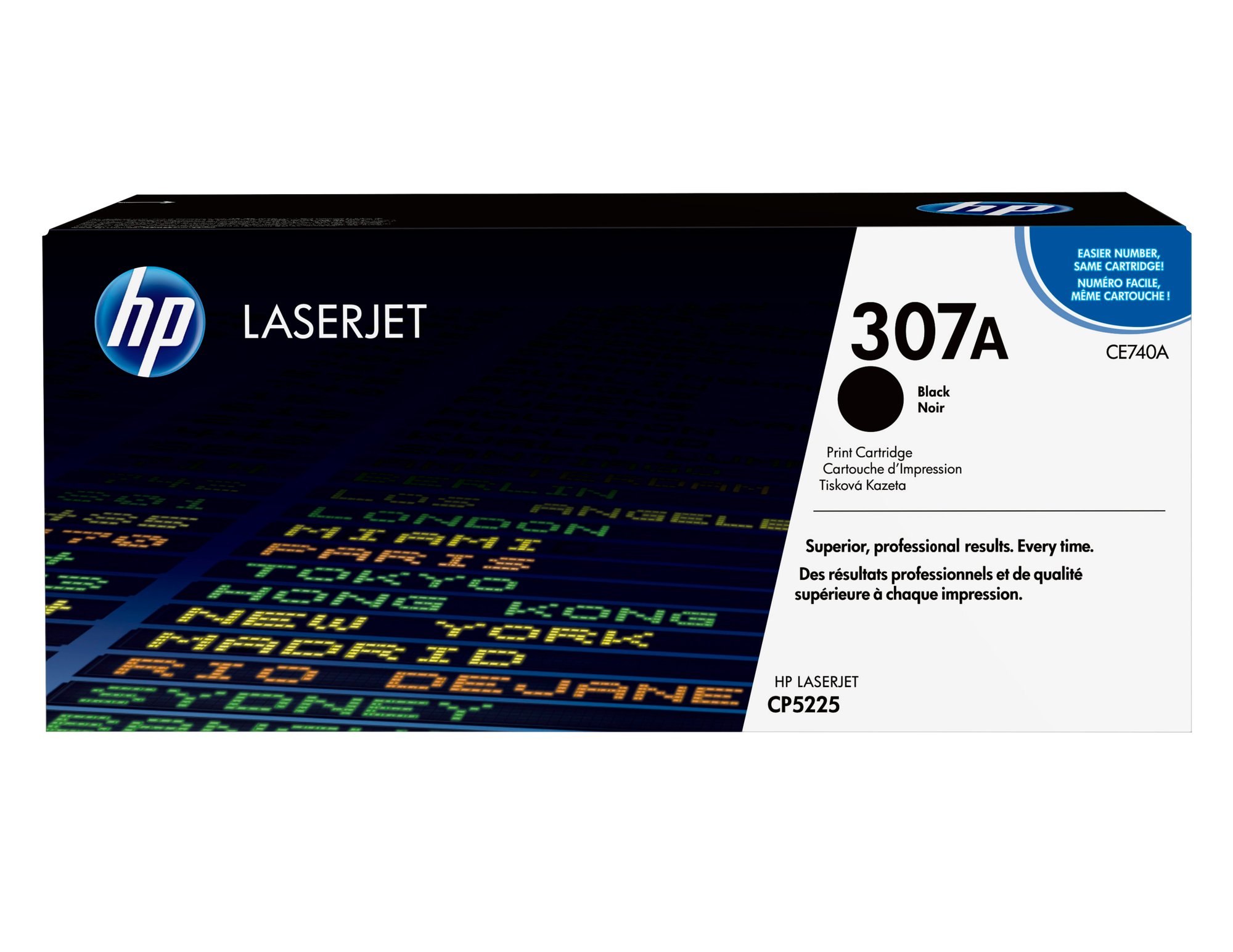 HP #307A Black Toner CE740A HP — view 2