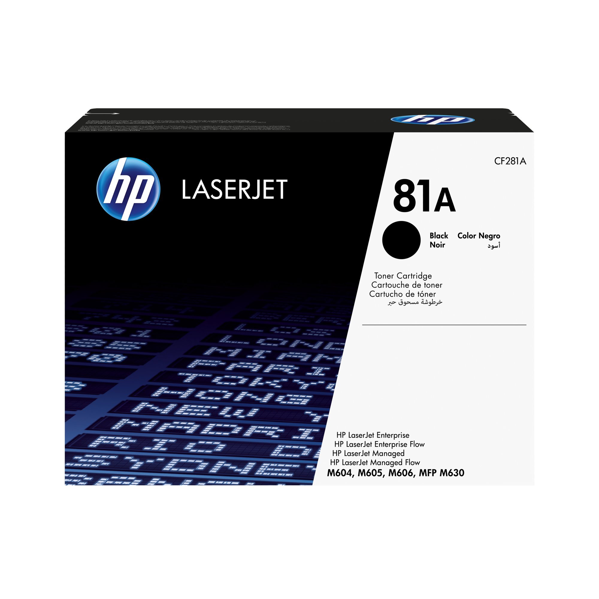 HP #81A Black Toner CF281A HP — view 2