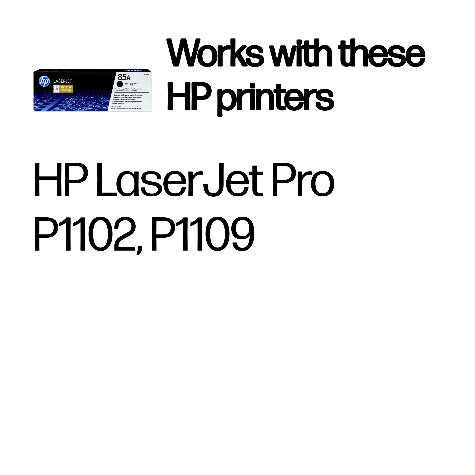 HP #85A Black Toner CE285A HP — view 3