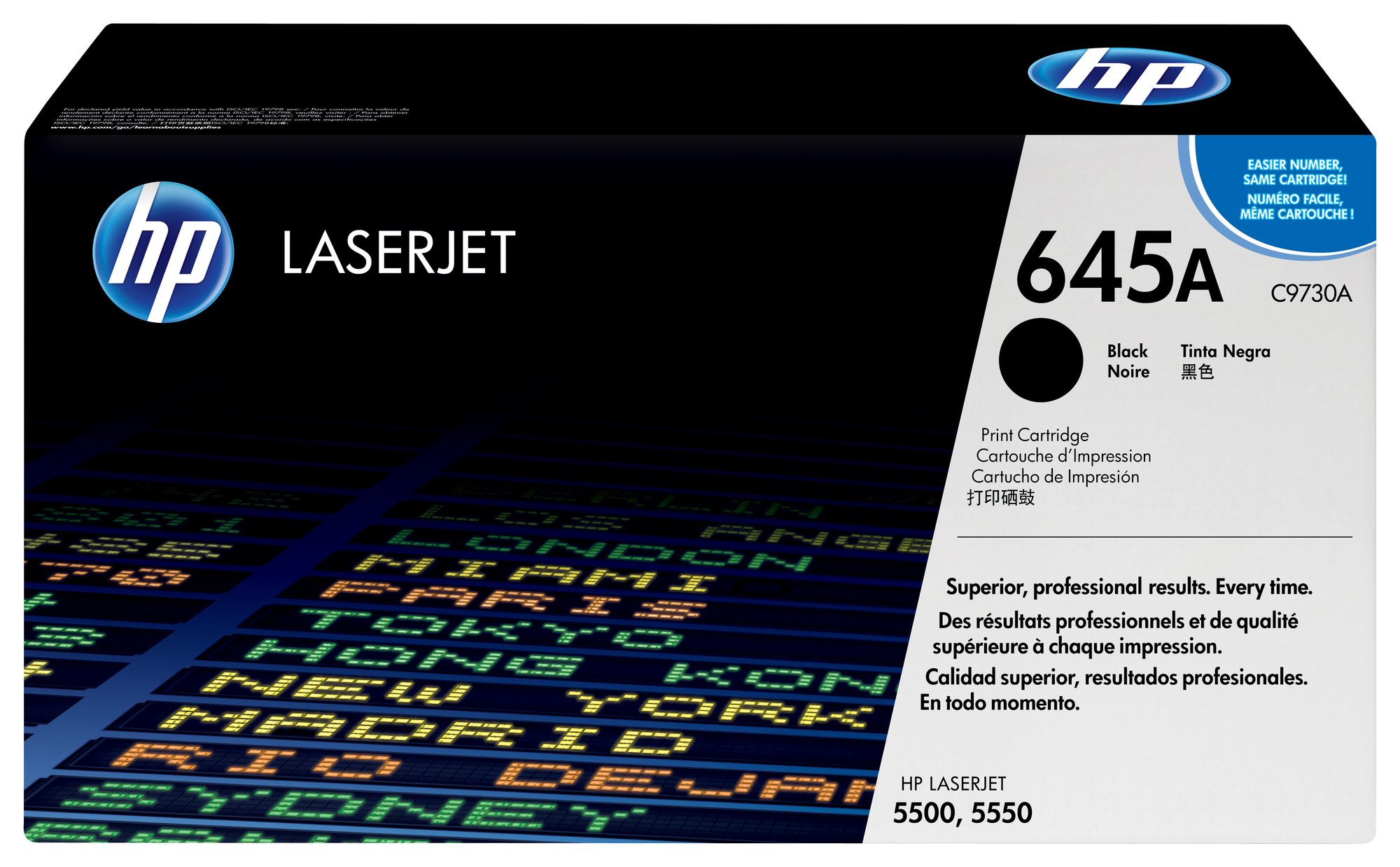 HP #645A Black Toner C9730A HP — view 2