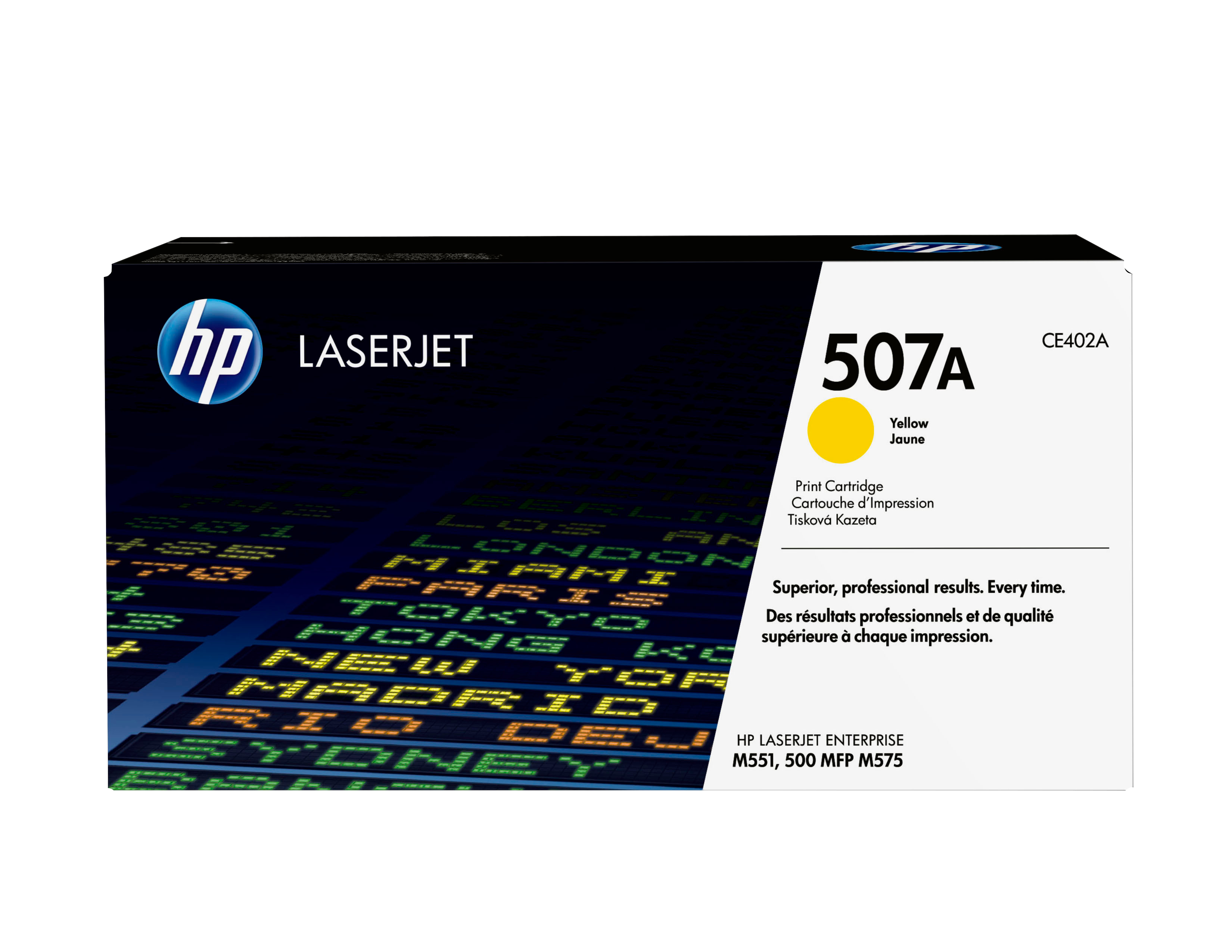 HP #507A Yellow Toner CE402A HP — view 2