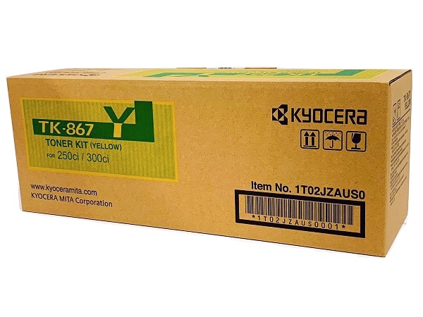 Kyocera TK869Y Yellow Toner Kyocera — view 2