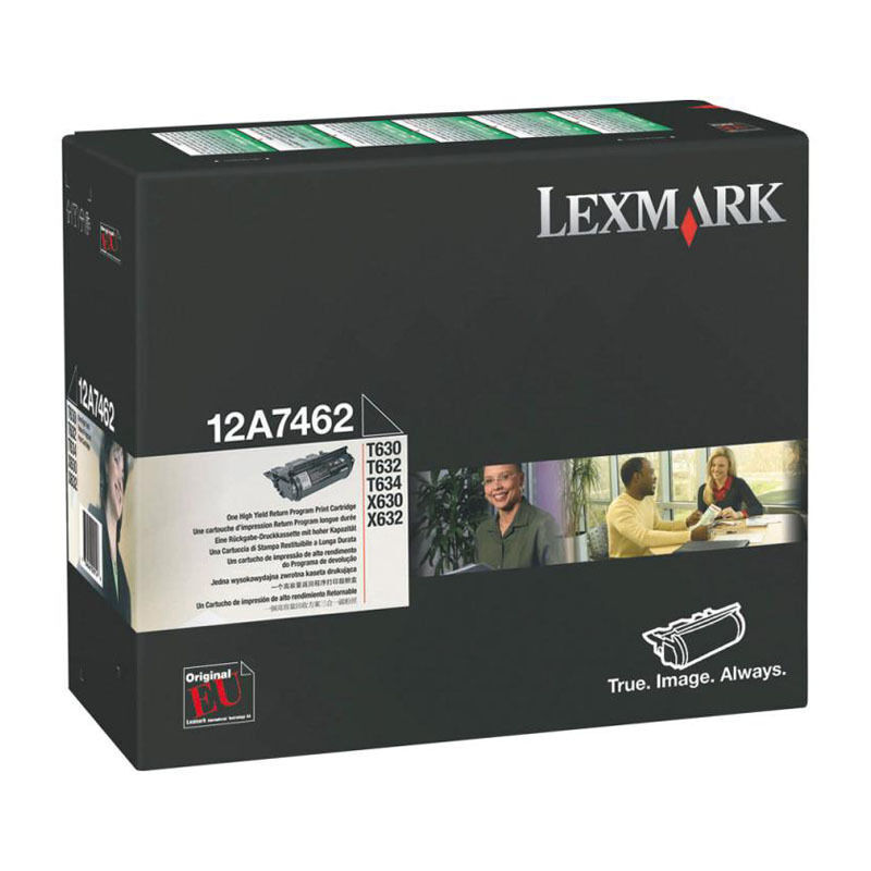 Lexm 12A7462 Prebate Cart Lexmark — view 2