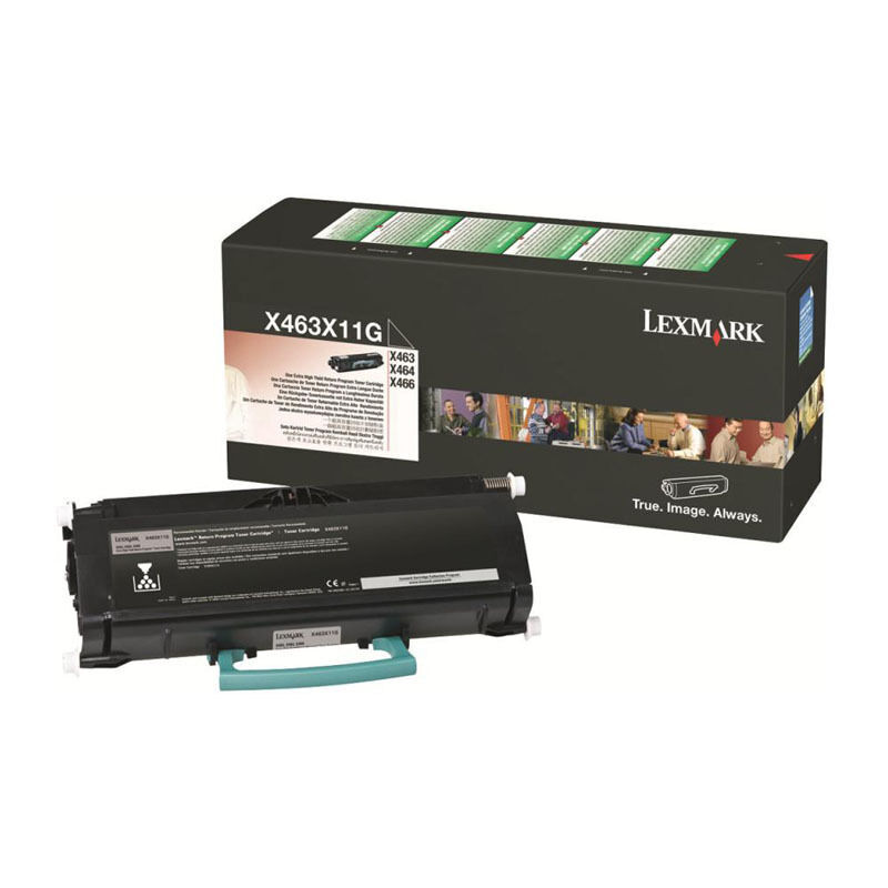 Lexm X463X11G Prebate Toner Lexmark — view 2