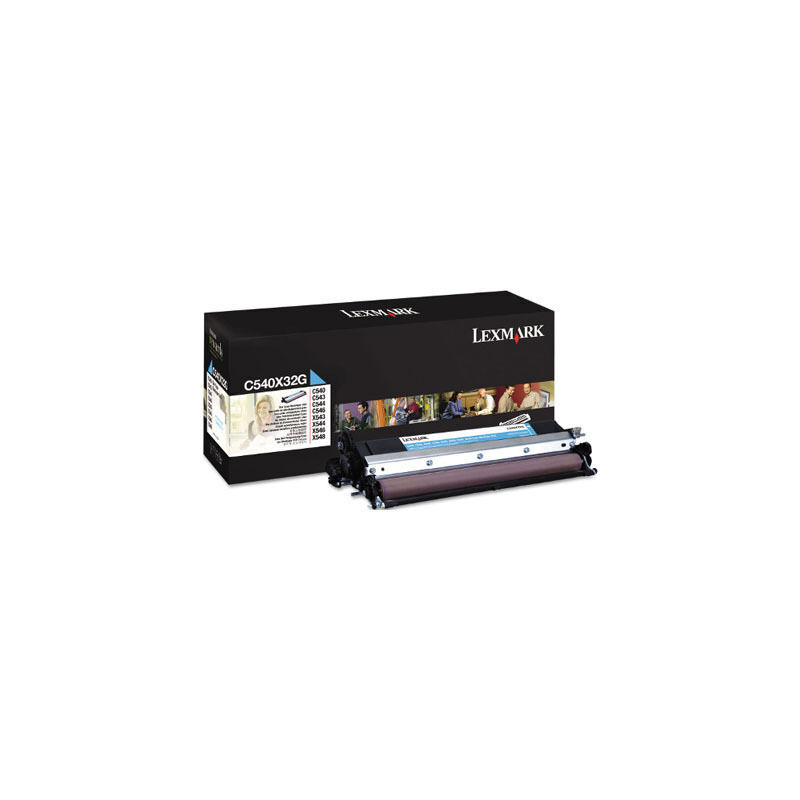Lexm C540X32G Cyan Devel Unit Lexmark — view 2