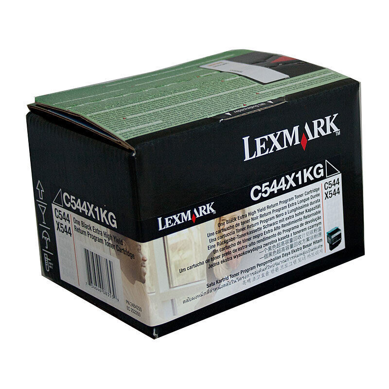Lexm C544X1KG Black Toner Lexmark — view 2